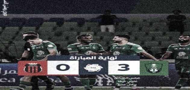 نتيجة مباراة الأهلي والرياض اليوم