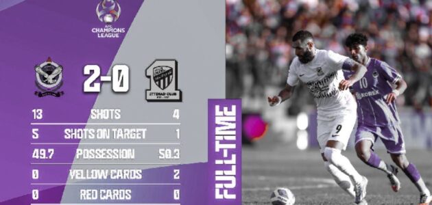 نتيجة مباراة الاتحاد اليوم تنتهي بـ 0-2 .. إليك ملخص المباراة بالتفصيل