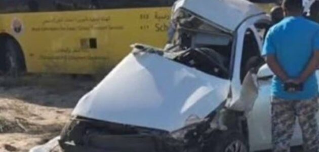 والد إحدى الطالبات يروي تفاصيل واقعة حادث التصادم المروع الذي أدى إلى وفاة 4 طالبات في الجبيل الصناعية