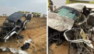 وفيات وإصابات في حادث مروع على طريق سعيدة الصوالحة- محايل