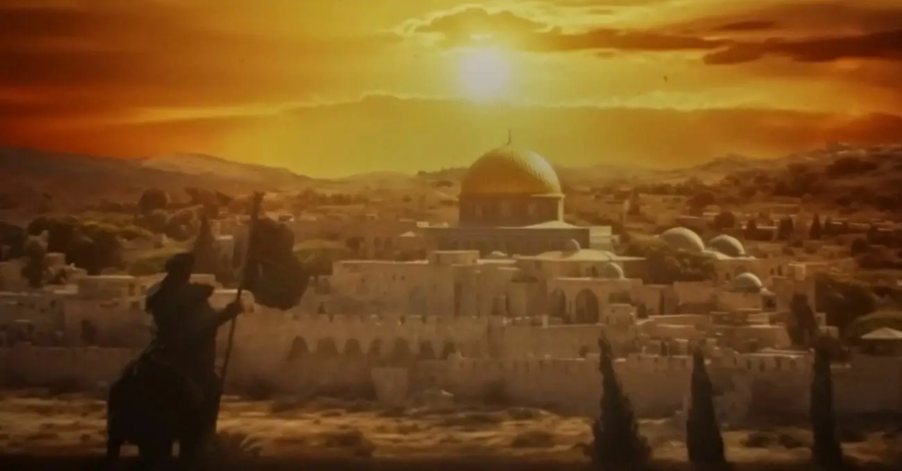 مسلسل صلاح الدين فاتح القدس الحلقة 6 مدبلج كاملا