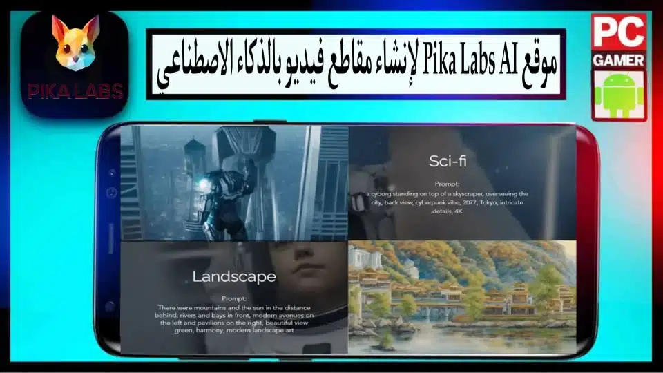 تحميل موقع Pika Labs ai لإنشاء فيديوهات بالذكاء الاصطناعي عام 2024 مجانا 3 تحميل موقع Pika Labs ai لإنشاء فيديوهات بالذكاء الاصطناعي عام 2024 مجانا 2