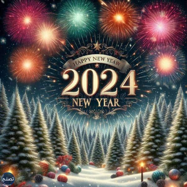 أجمل صور التهنئة بالعام الجديد 2024