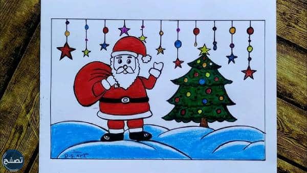 رسومات تهنئة بالعام الجديد 2024