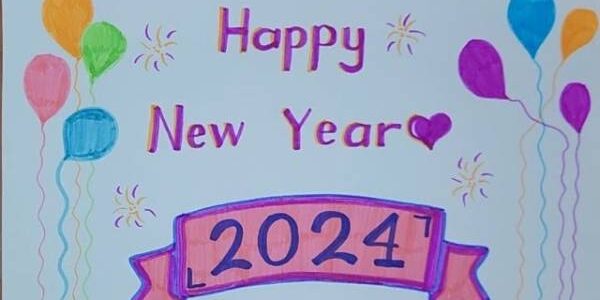 أروع رسومات راس السنة الميلادية الجديدة 2024