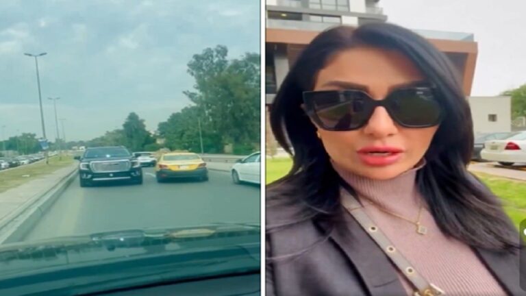 إعلامية عراقية تعتذر بعد نشرها فيديو مخالفة موكب تابع لرئيس الوزراء وتكشف السبب