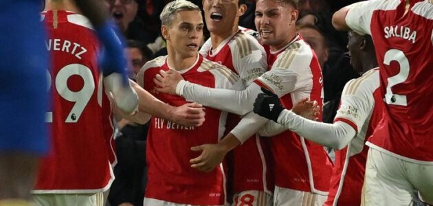 بث مباشر مباراة أرسنال وأستون فيلا في الدوري الإنجليزي