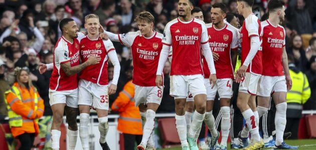 بث مباشر مباراة أرسنال وفولهام في الدوري الإنجليزي