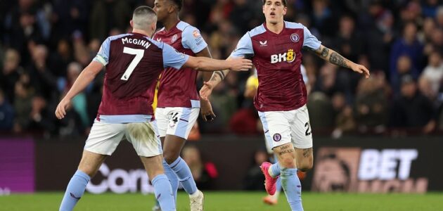 بث مباشر مباراة أستون فيلا وبيرنلي في الدوري الإنجليزي