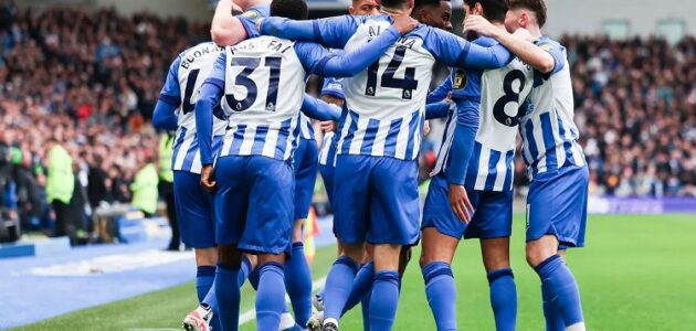 بث مباشر مباراة برايتون وبيرنلي في الدوري الإنجليزي 2023-2024