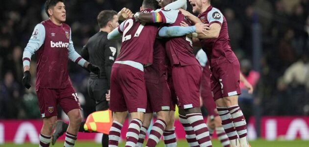 بث مباشر مباراة فولهام ووست هام في الدوري الإنجليزي