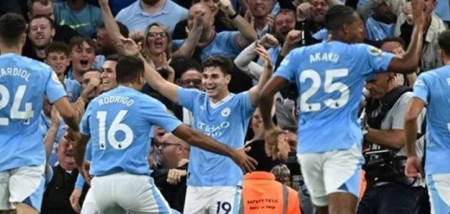 بث مباشر مباراة مانشستر سيتي وأستون فيلا في الدوري الإنجليزي