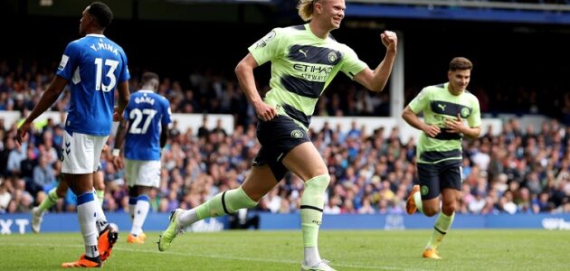 بث مباشر مباراة مانشستر سيتي وإيفرتون في الدوري الإنجليزي