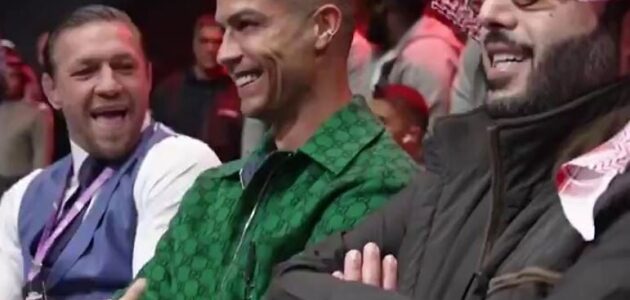 رونالدو وماكجريجور يتبادلان المزاح في الرياض خلال فعاليات موسم الرياض -فيديو