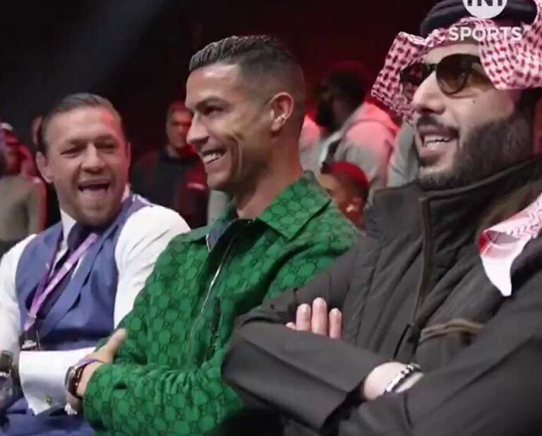 رونالدو وماكجريجور يتبادلان المزاح في الرياض خلال فعاليات موسم الرياض -فيديو