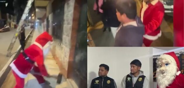 شاهد سانتا كلوز يقبض على تجار مخدرات