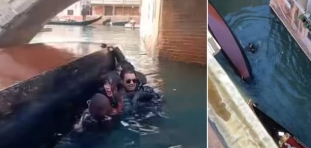 شاهد صورة سيلفي تتسبب في كارثة لمجموعة سياح بالبندقية
