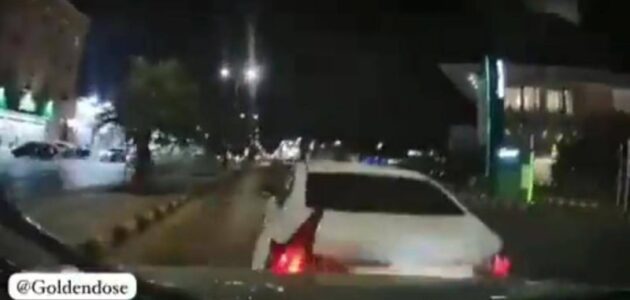 شاهد فتاة تصدم سيارة خلال حديثها عن كثرة الحوادث وتعلق: تفاولت على نفسي