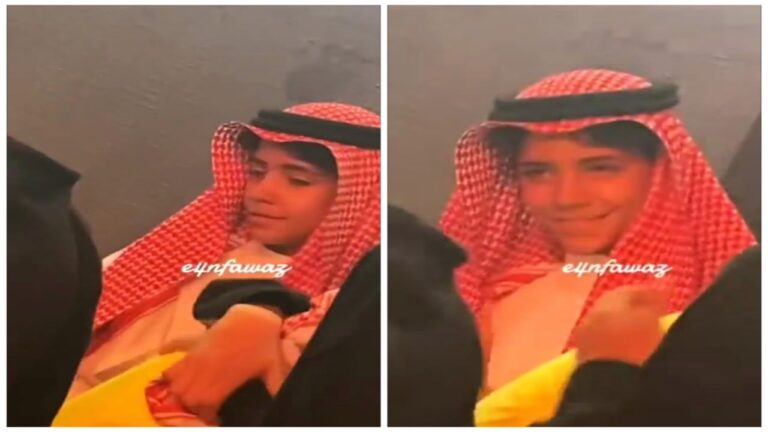 شاهد كرستيانو جونيور يلفت الأنظار بالزي السعودي
