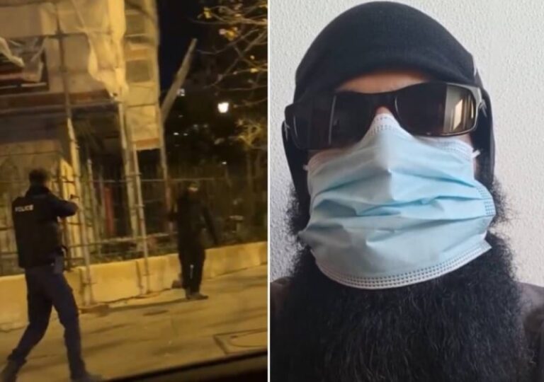 شاهد لحظة القبض على إرهابي فرنسي من أصول إيرانية قتل ألماني بسكين ومطرقة قرب برج إيفل