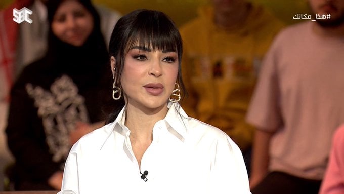 شاهد ماغي بوغصن تبهر الحضور بحديثها اللهجة القصيمية