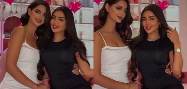 شاهد مهلاقا جابري مع مروج الرحيلي في صالونها الخاص