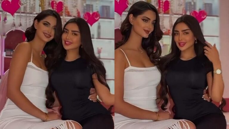 شاهد مهلاقا جابري مع مروج الرحيلي في صالونها الخاص