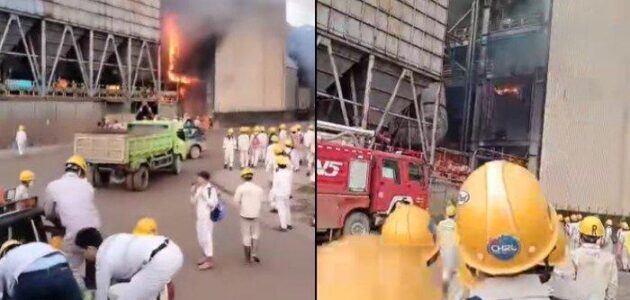 عشرات القتلى والجرحى في انفجار مصنع بإندونيسيا