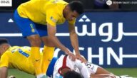 فيديو.. إصابة لاعب الاتفاق حمد الغامدي خلال مواجهة النصر