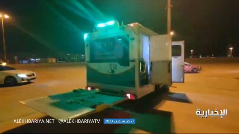 فيديو.. نقل مواطن كويتي إلى الرياض لتلقي العلاج