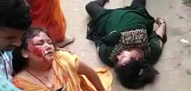 فيديو.. وفاة امرأة وإصابة 16 في حفل زفاف بالهند بسبب انهيار جدار منزل