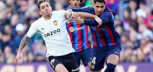 مشاهدة بث مباشر برشلونة وفالنسيا تويتر اليوم جودة عالية