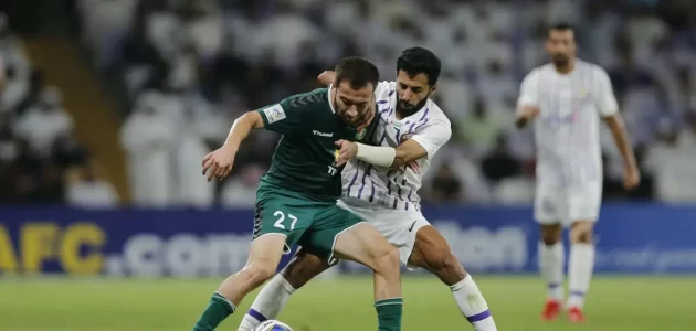 مشاهدة بث مباشر أهال والعين جودة عالية في دوري أبطال آسيا