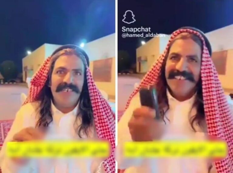منذ 7 سنوات وحتى الآن.. شاهد مواطن يكشف عن سبب غريب جعله يستخدم هاتف أبو كشاف