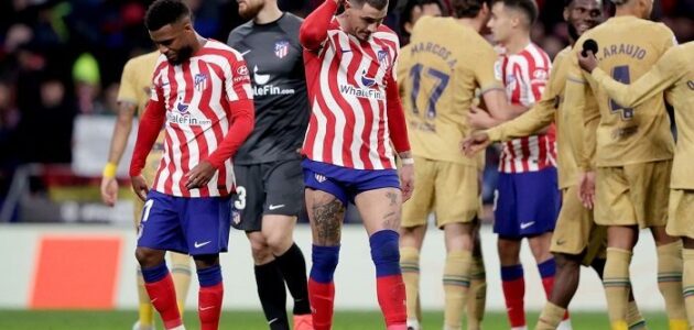مشاهدة بث مباشر برشلونة وأتلتيكو مدريد تويتر في الليجا