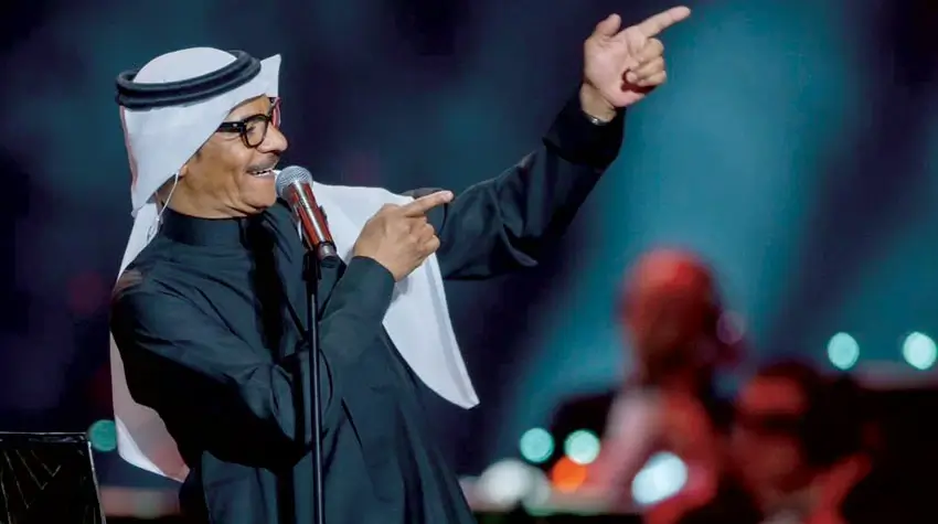 شاهد حفل ليلة الصقر بث مباشر لرابح صقر في موسم الرياض على الويبك وتويتر