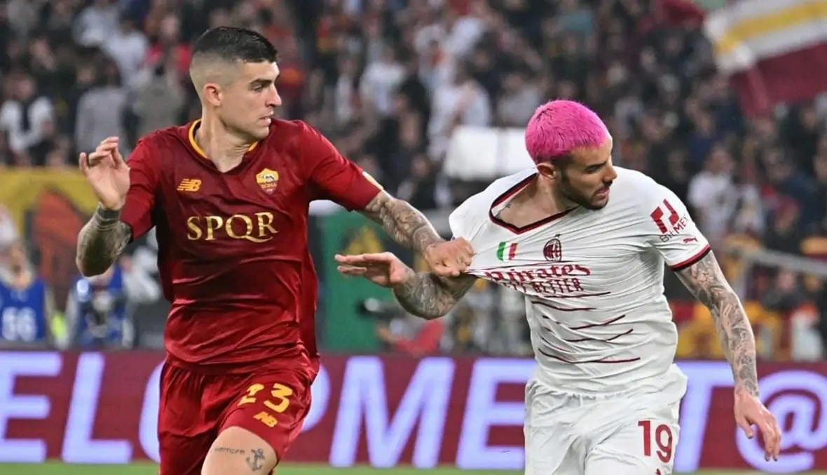 مشاهدة مباراة ميلان وروما بث مباشر على تويتر اليوم في الدوري الإيطالي