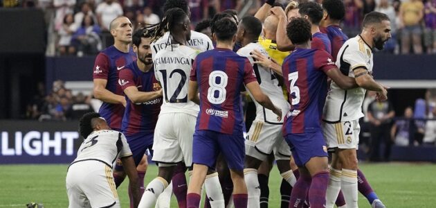 بث مباشر مباراة ريال مدريد وبرشلونة في نهائي السوبر الإسباني