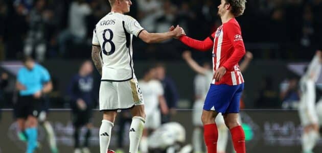 بث مباشر مباراة ريال مدريد وأتلتيكو مدريد في كأس ملك إسبانيا