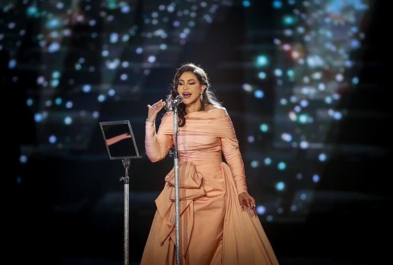 شاهد حفل أحلام وأميمة طالب بث مباشر في موسم الدرعية