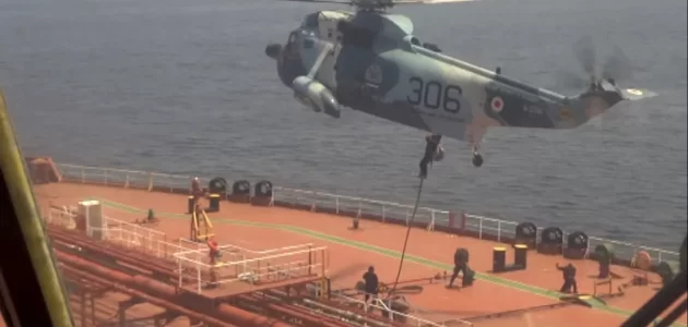 إيران تعلن مسؤوليتها عن احتجاز ناقلة نفط أمريكية في خليج عمان