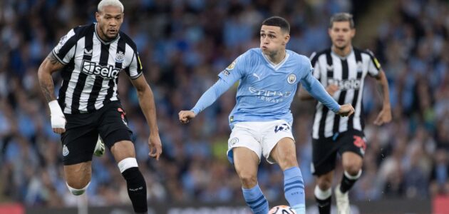 بث مباشر مباراة مانشستر سيتي ونيوكاسل في الدوري الإنجليزي