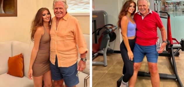 بعد الحديث عن زواجهما.. الكشف عن هوية الفتاة الحسناء التي ظهرت بجانب الفنان حسين فهمي