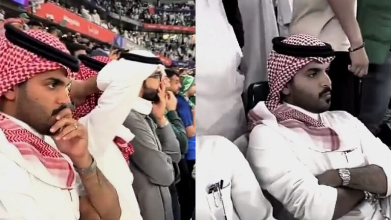 شاهد الحزن يخيم على غازي الذيابي بعد خروج المنتخب من كأس آسيا