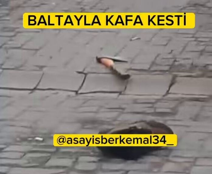 شاهد تركي يقطع رأس صديقه بفأس.. وهذا ما فعله بعد الجريمة !