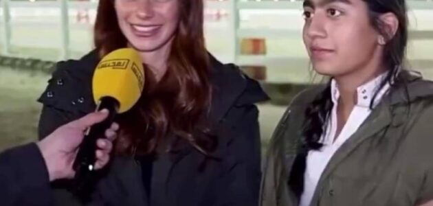 شاهد ردة فعل مذيع خلال إجراء حوار مع فتاتين كويتيتين اتضح أنهما شقيقتان