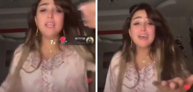 شاهد عراقية تنهار بالبكاء عبر التيك توك بعدما أخذ طليقها أطفالهما منها