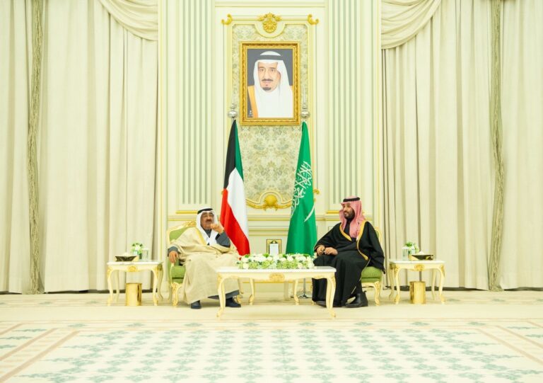 صور.. ولي العهد وأمير الكويت يبحثان تعزيز العلاقات الثنائية في الرياض