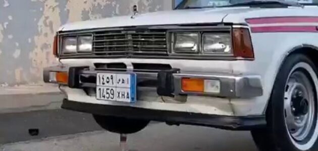 على بيالتين.. شاهد كيف أوقف شابا سيارته بطريقة مدهشة ؟