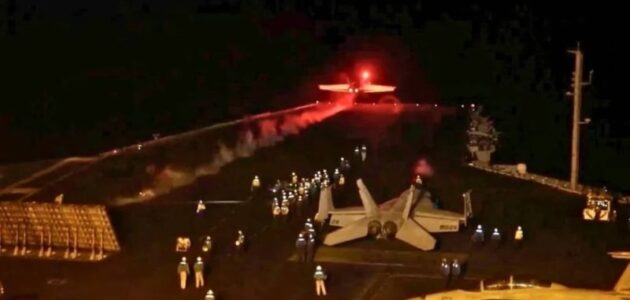 غارات أمريكية بريطانية جديدة على عدة مواقع تابعة للحوثيين في اليمن